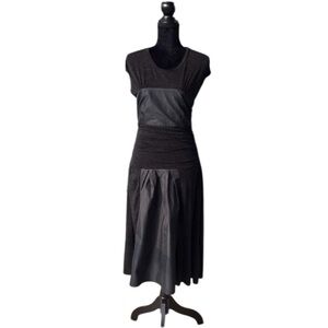 Max Mara Midi Silk Wool Blend Dress